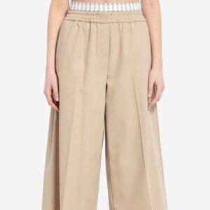 Loewe  cropped mid rise pants w doubke waistband sz XSsize XS